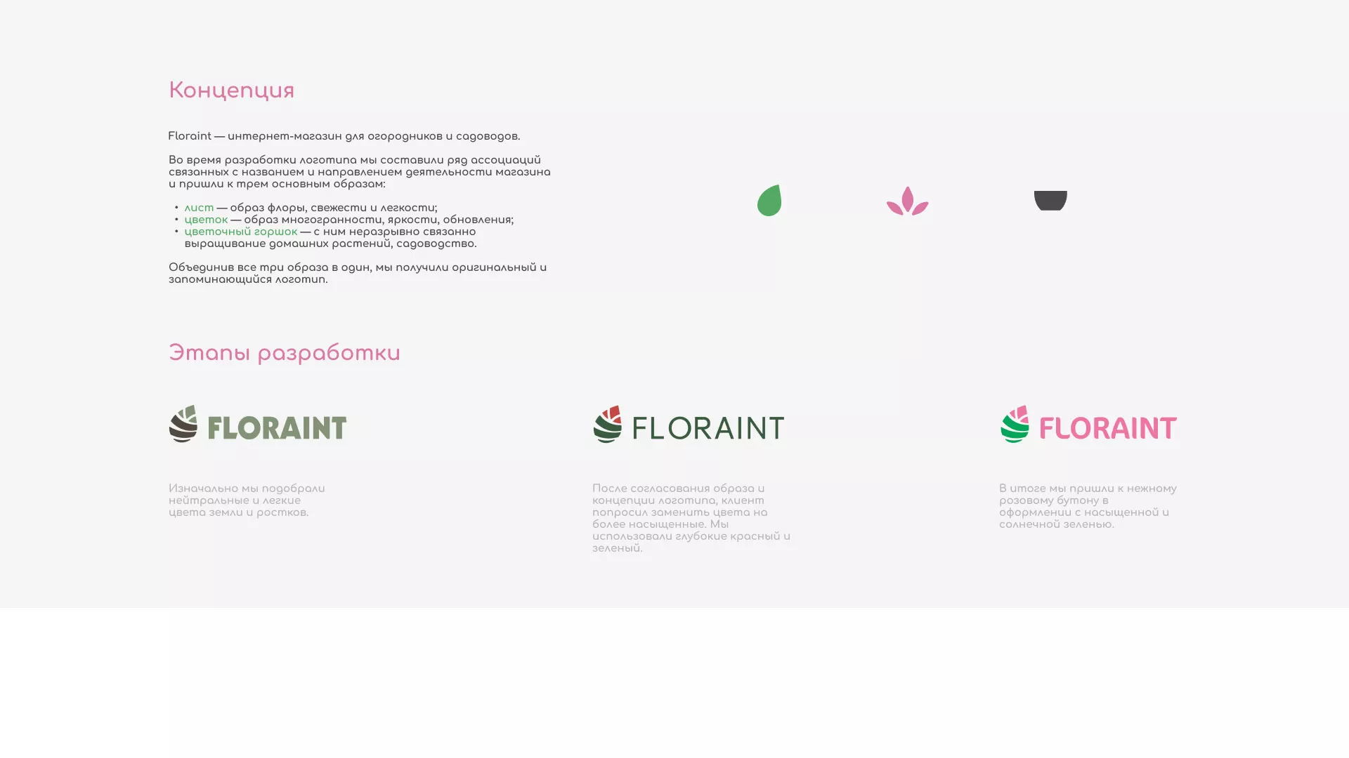 Создание логотипа и интернет-магазина «FLORAINT» в Салавате
