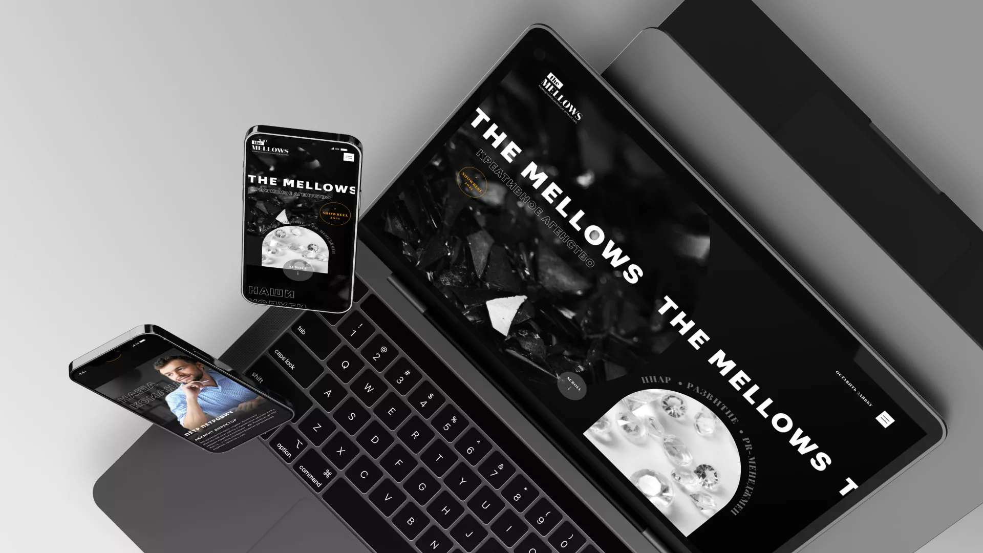 Разработка сайта креативного агентства «The Mellows» в Салавате